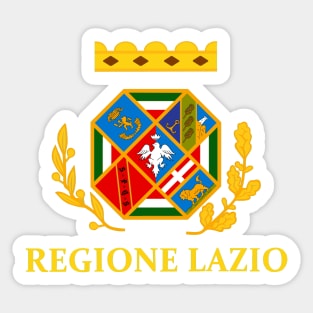 Lazio Flag Italy Sticker